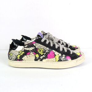 P448 John Piuma Python Sneakers size  EURO 37 US 7